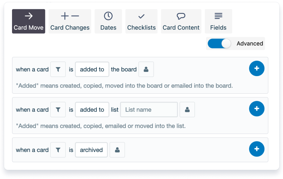 Trello Feature Example